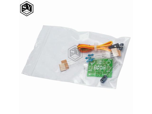 DIY Kit 5MM LED Simple Flash Light Circuit Simple flashing Leds Circuit Board Kits Electronic Production Suite Parts