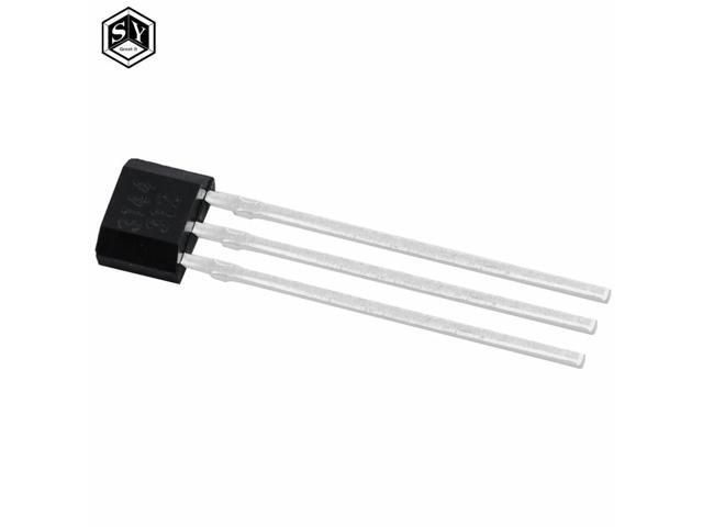 10pcs A3144 OH3144 Y3144 Hall Effect Sensor Brushless Electric Motor TO-92UA A3144EUA
