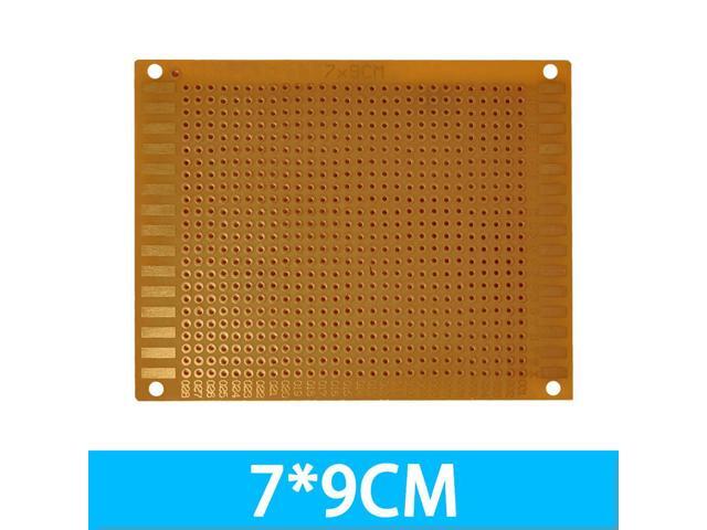 9×15cm SingleSided PCB Board, High Stability Bakelite Copper Clad Universal Prototype Board for DIY Electronics