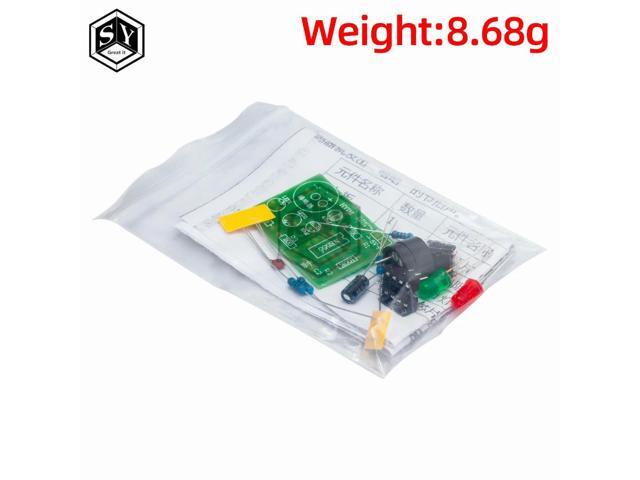 555 Multi harmonic Oscillator Kit NE555 Non Steady State Circuit Double Flash Lamp Electronic Manufacturing Parts