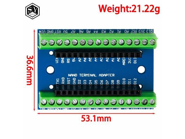 NANO V3.0 3.0 Controller Terminal Adapter Expansion Board NANO IO Shield Simple Extension Plate For AVR ATMEGA328P