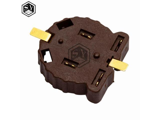 10PCS Button Socket Clip Holder Box Case CR1220 For Diy