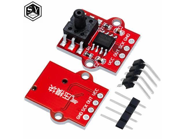 Digital Pressure Sensor Module - 3.3V/5V Dual Voltage, 0-40KPa Measuring Range, 2.5mm Tube Interface