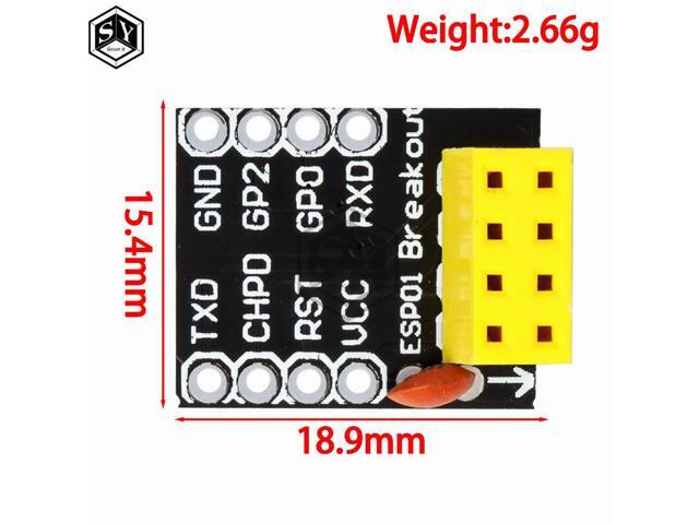 ESP-01 Esp8266 ESP-01S Model Of The ESP8266 Serial Breadboard Adapter To Module Breakout UART Module