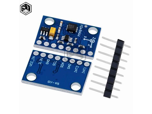 GY-45 MMA8451 MMA8452 Modules Digital Triaxial Accelerometer High-precision Inclination Module