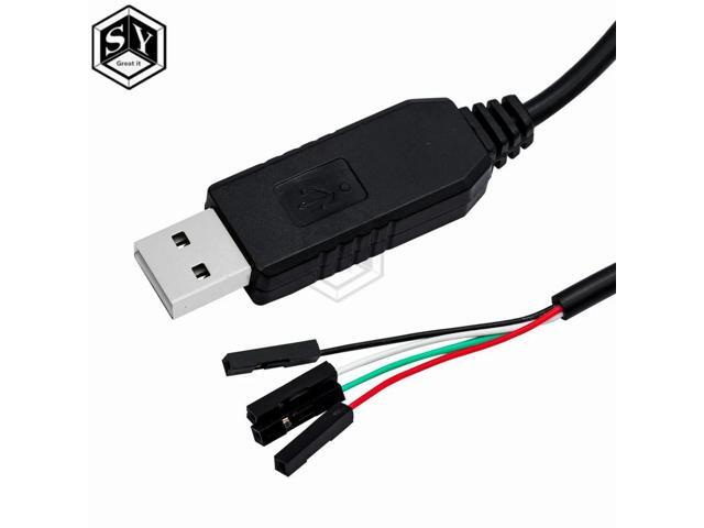 1PCS USB Support to COM Module Cable USB To RS232 TTL UART PL2303HX pl2303 Auto Converter