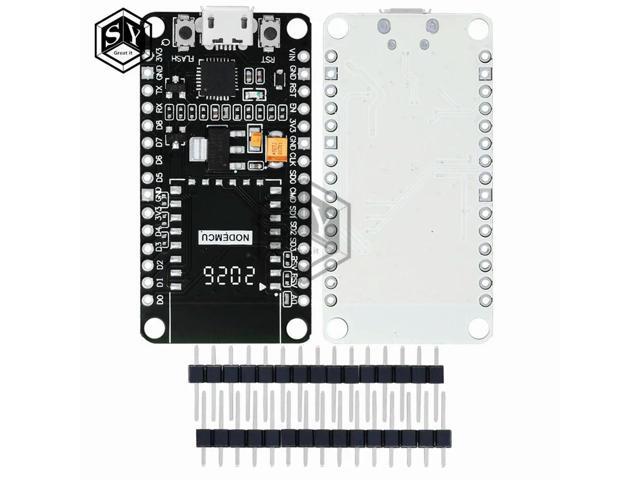 1PC CP2102 ESP8266 ESP-12/ESP-12F Development Board: NodeMCU Compatible Baseplate for IoT