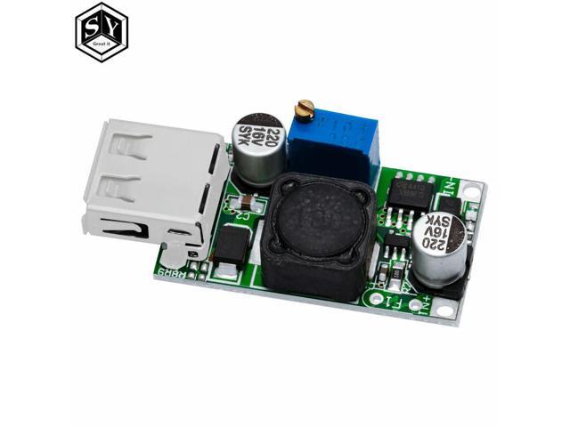 DC-DC Step-Up Voltage Converter Module (1 Piece) - 3V Input to 5V-9V 2A Output, USB Lithium Booster