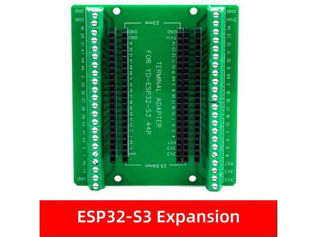 ESP32 S3 Development Board with Expansion Adapter Kit IPEX 2.4G BT Module MCU ESP32-S3WROOM1 N16R8 44Pin Type-C ESP32-S3
