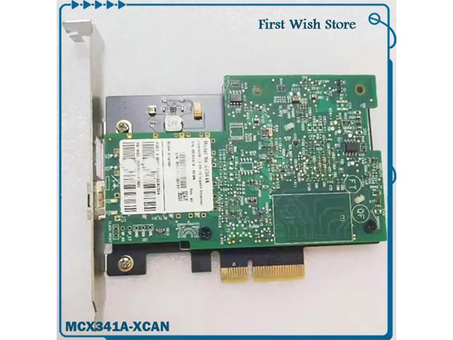 10G single-port optical fiber network card CX341A MCX341A-XCAN