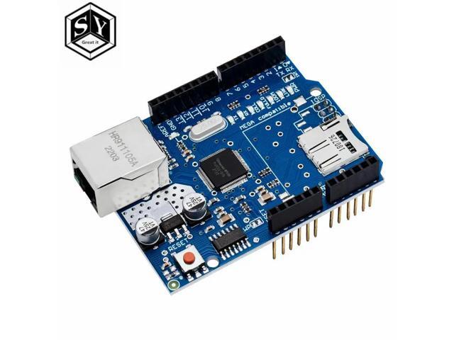 1pcs Shield Ethernet Shield W5100 R3 UNO Mega 2560 1280 328 UNR R3 W5100 Development board for