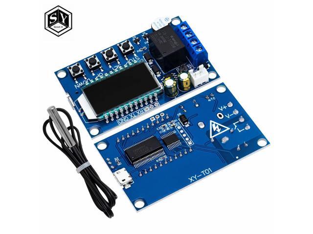 XY-T01 Digital Thermostat Heating Refrigeration Digital Temperature Control Switch Temperature Controller Module