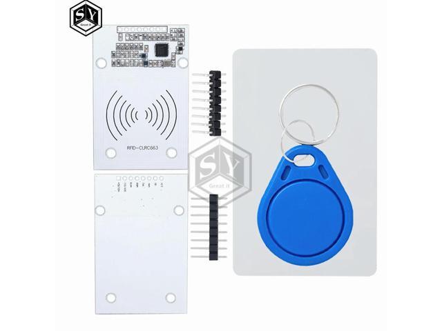 CLRC663/RC663 Full-Protocol NFC RFID Module - IC Card Reader-Writer Board for Access Control Projects