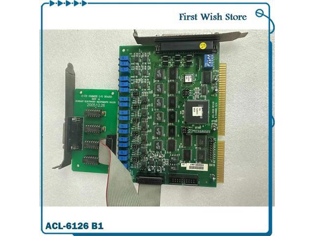 For ADLINK 6 channel 12-bit analog output card ACL-6126 B1