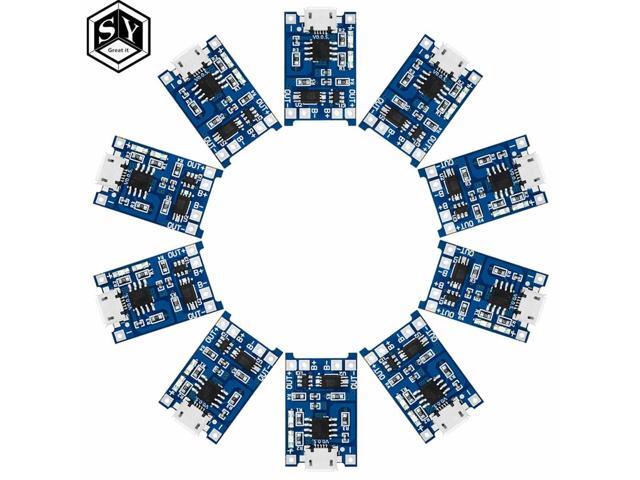 100PCS 5V 1A Micro USB micro Lithium Charging Board Charger Module+Protection Dual Functions TP4056