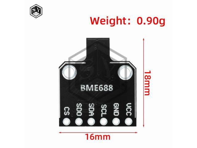 AI BME688 I2C Sensor Module for -Compatible Temperature Humidity Pressure Gas Environmental Detector
