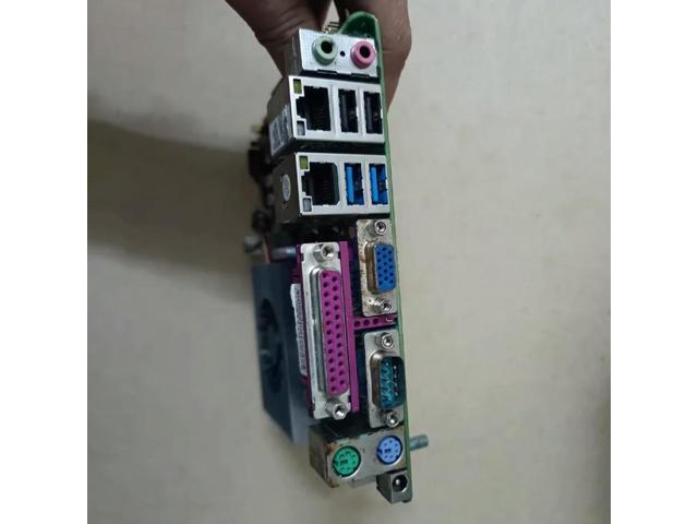 Mini ITX industrial motherboard with dual network ports 3855U