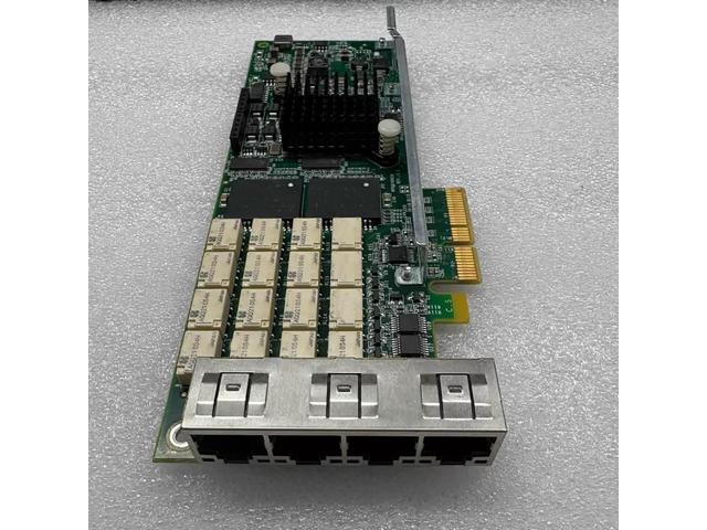 PCI-E 4-port Gigabit Network Card 410-00115-11 REV: 1.20