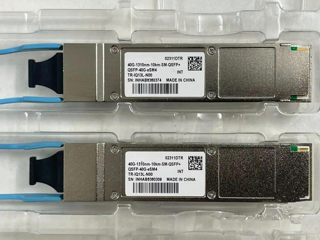 1PCS 40GBASE 1310NM 10KM MPO 02311DTR QSFP 40G ESM4 MPO Interface 40GB 10KM Optical QSFP+ 40G Single Mode