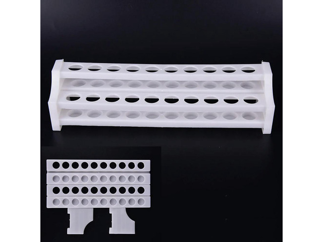 20 Holes Plastic Test Tube Rack Centrifuge Tubes Stand oratory Supplies Test Tube Stand Shelf For School