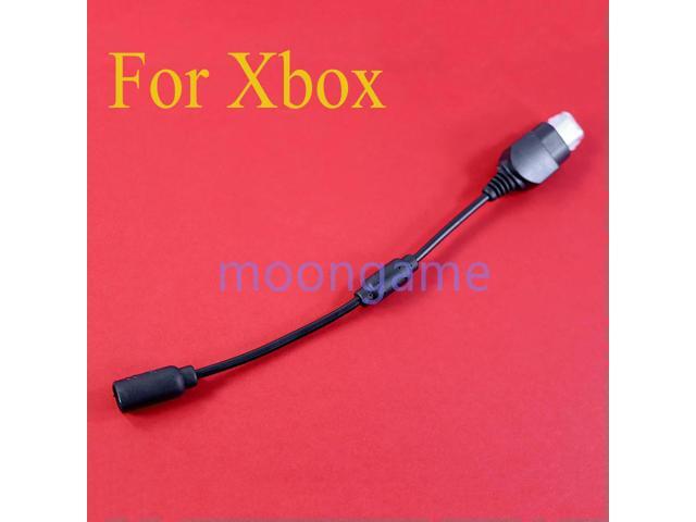 1pc Extension Cable Handle Adapter Cable For Xbox Console Controller Gaming Lines Adapter Wired Black