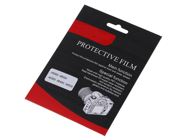 1pc Tempered Glass LCD Screen Protector Cover Film for Alpha A6000 A6300 A6500 - Durable Privacy Protection