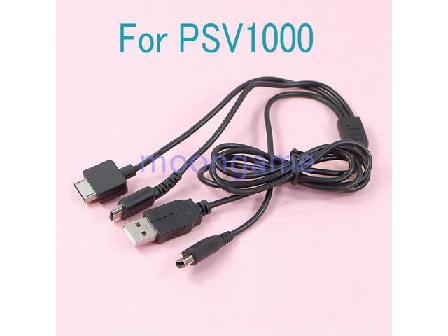 1pc For PSV1000 FOR NDSI FOR NDSL Game Console 3-in-1 USB Charging Cable Charger Lead
