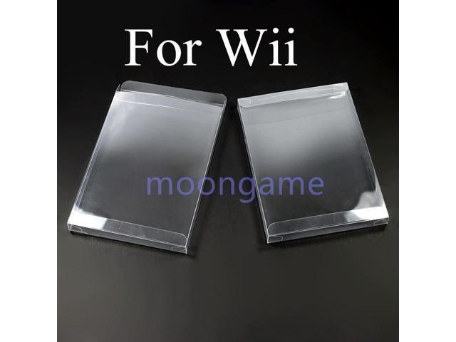 1pc For Wii Collection Box PET Transparent Display Box Protection Dust Box