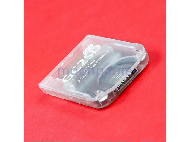 1pc For Wii GC2SD GC To SD Card Adapter Memory TF Card Adapter V2.0 SD Card Reader For NGC Game Console