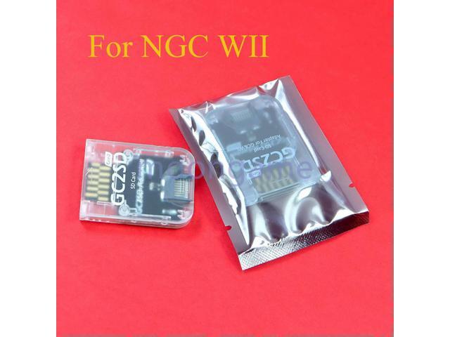1pc For Wii GC2SD GC To SD Card Adapter Memory TF Card Adapter V2.0 SD Card Reader For NGC Game Console