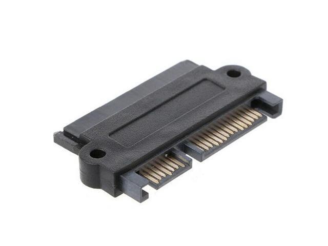 SFF-8482 SAS 22 Pin to 7 Pin + 15 Pin SATA Hard Disk Drive Raid Plug Adapter