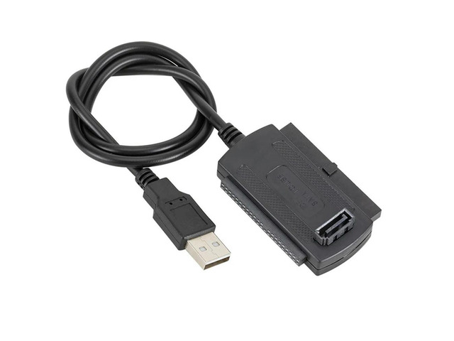 IDE to USB 2.0 Adapter Cable for 2.5'/3.5' IDE External Hard Drive Converter