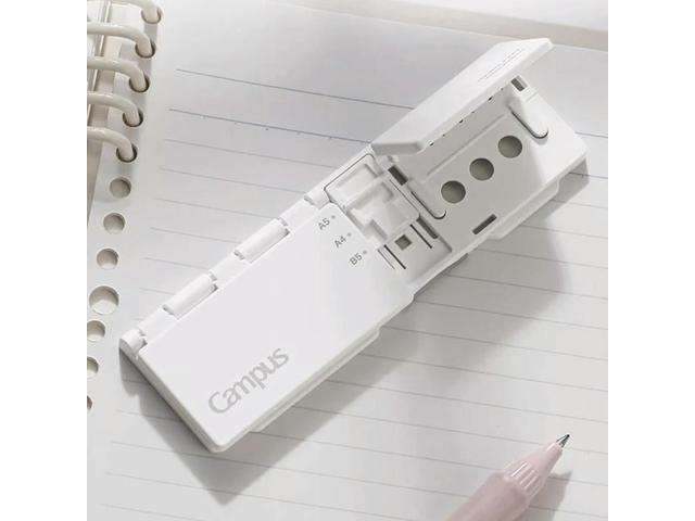 8 Hole Punch Ring Binder Manual A5 B5 A4 Loose-Leaf Notebook Paper Puncher Tool Convenient Lightweight Office Supplies