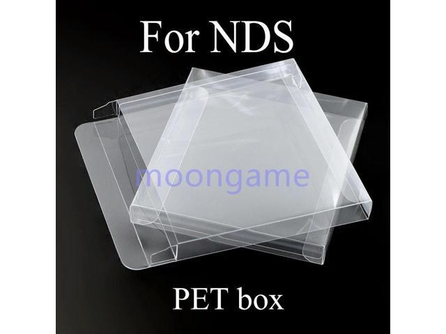 20pcs For NDS Clear Transparent Game PET Cartridge Box Case Games Plastic Protector Box