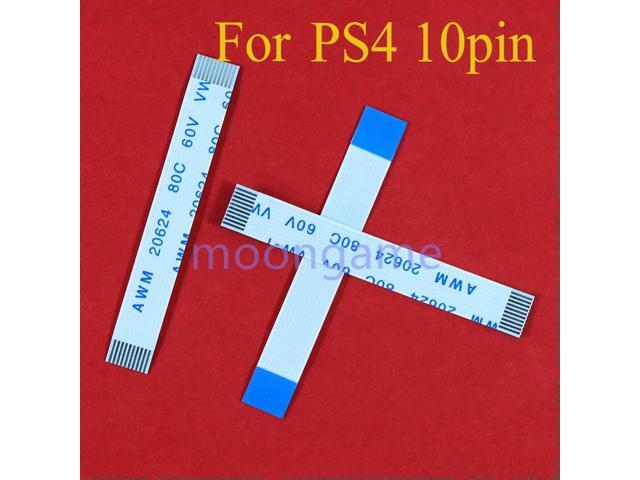 400pcs For PS4 Controller 10 Pin Charging Board Power Switch Cable 10pin Touch Pad Flex Ribbon Cable