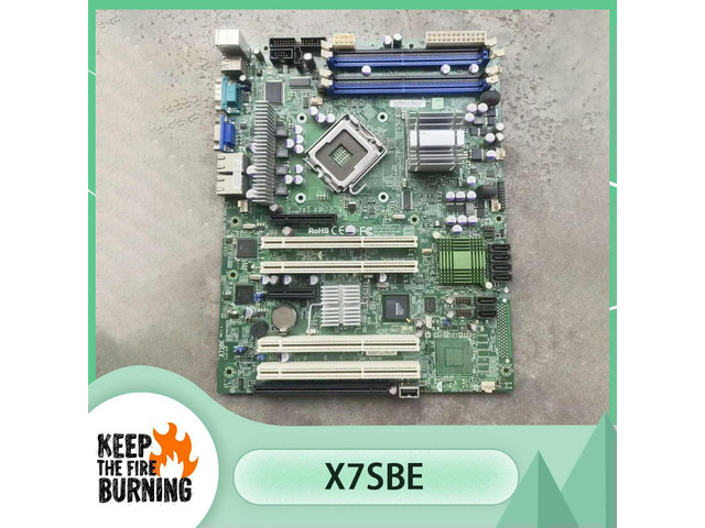 X7SBE REV1.1 LGA775 Industrial Control Equipment Motherboard Dual Net-work Card X7SBE