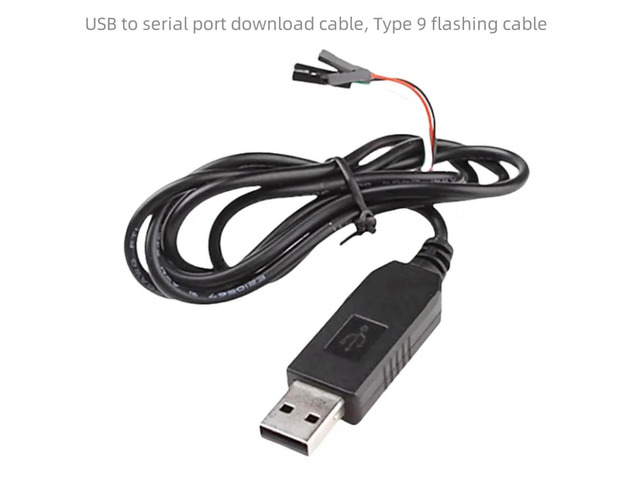 PL2303HX USB-to-TTL PL2303 upgrade module USB-to-serial port download cable Zhongjiu Flashing cable