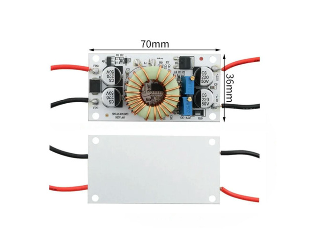 250W high-power boost constant voltage and constant current LED boost drive for vehicle-mounted notebook power supply