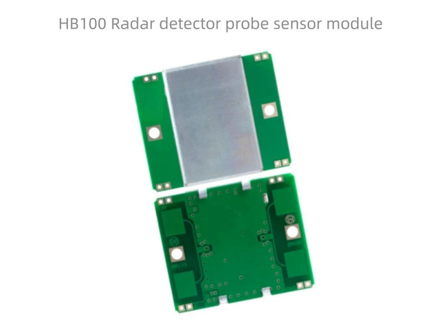 (HB100) 10.525GHz microwave Doppler X-band radar detector probe sensor module