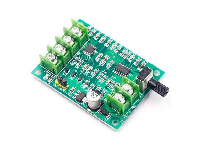 DC7V-12V Brushless DC Motor Driver Controller Board with Reverse Voltage Over Current Protection for Hard Drive Motor 3/4 Wire