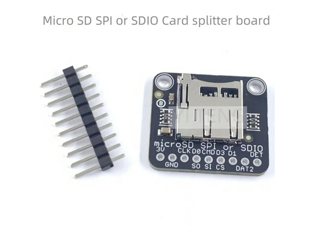 1Pcs Micro SD SPI or SDIO Card splitter board is small in size