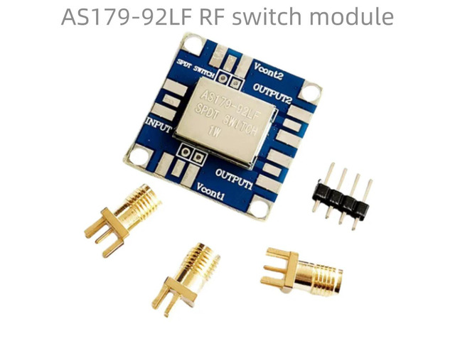 1Pcs AS179-92LF RF SPDT switch 1W Frequency ( 300KHZ-3GHZ ) FOR Amplifier Ham Radio AS179 RF Switch in stock