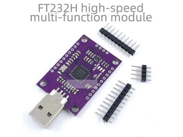 (In stock)3.3-5V FT232H high-speed multi-function /USB to JTAG UART/FIFO SPI/I2C module is in stock