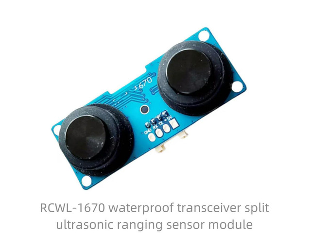RCWL-1670 1670 Waterproof split ultrasonic ranging sensor module 1.5uA 3.3V Ultra-low power consumption