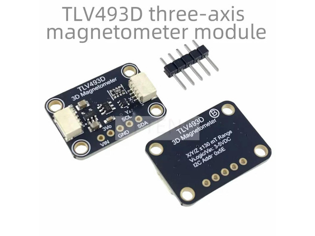 (1Pcs) 4366 TLV493D three-axis magnetometer module is compatible with STEMMA QT Qwiic in small volume