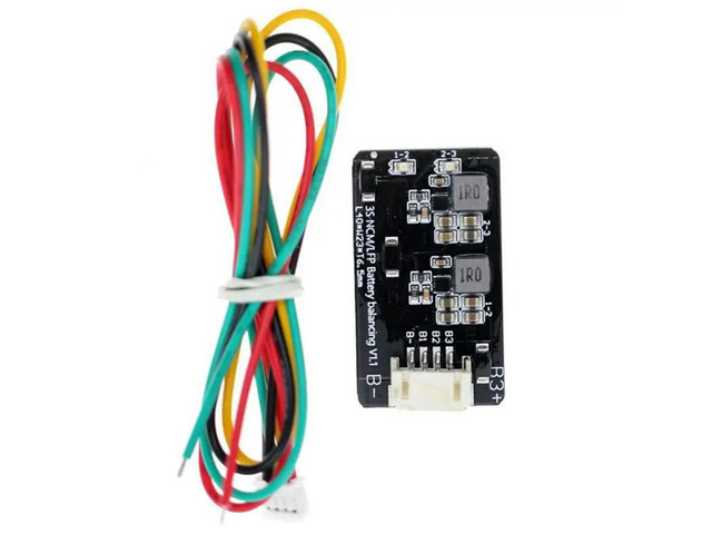 2PCS 1.2A 3S Active Equalizer Balancer Equalizer Module Li- Lifepo4 Lithium Battery Active Balancer BMS