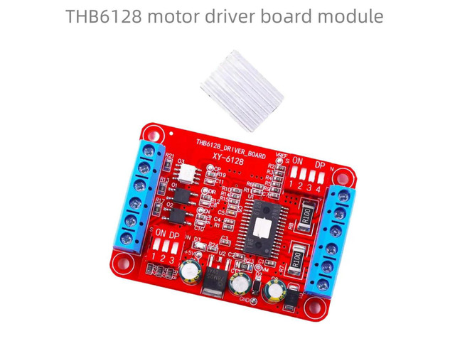 1Pcs THB6128 Stepper Motor Driver Module DIP Switch Double Full-Bridge MOSFET Driver 2A 36V Automatic Half-Flow Lock