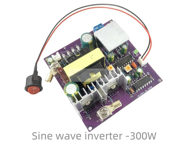 300W modified wave inverter High power DC12V to AC220V output 50Hz inverter movie module DC-AC booster board