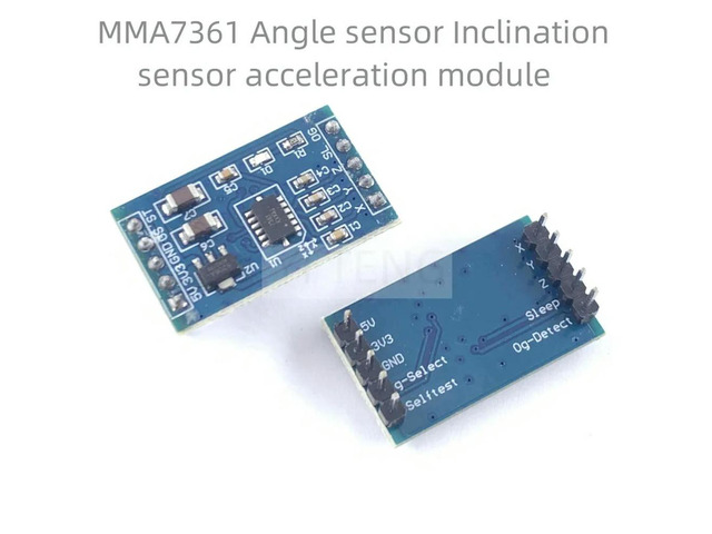 1Pcs MMA7361 Angle sensor Inclination sensor acceleration module replaces MMA7260