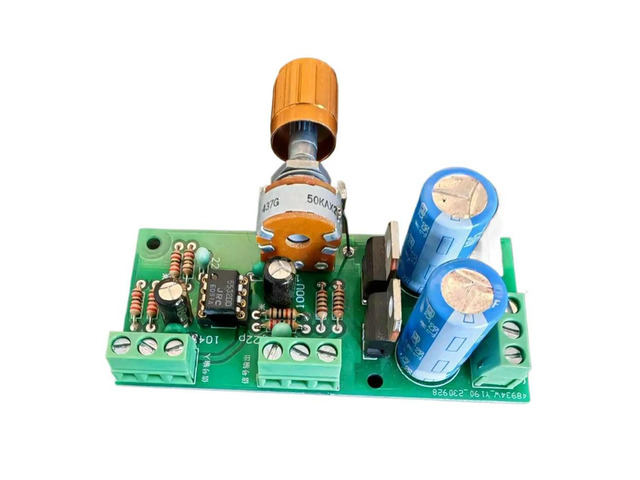 JRC5532DD operational amplifier + ALPS potentiometer, front stage board, the signal is lossless throughout the process